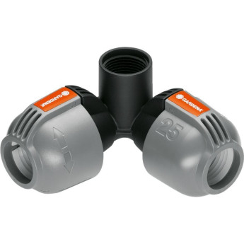 Соединитель L-образный GARDENA 25 мм х 3/4 - внутренняя резьба