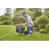 Тележка для шланга GARDENA HOSE TROLLEY CLEVERROLL L EASY SET с комплектом для полива 18522-20.000.00